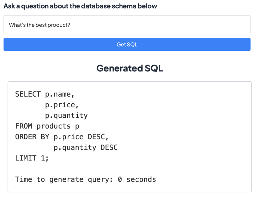 SQL Comparison